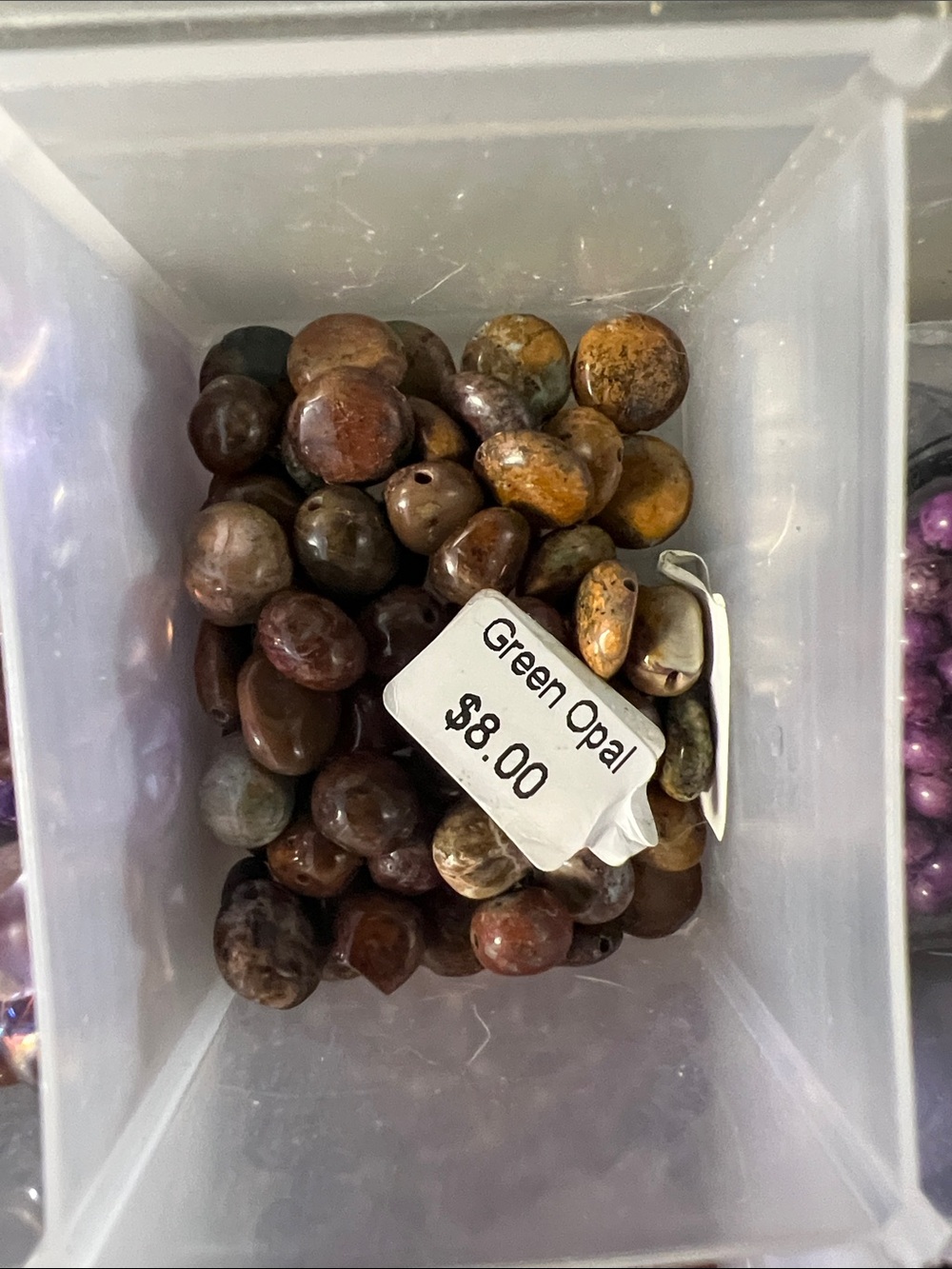 Assorted Semi-Precious Stone Beading supplies- Mixed Colors/ assorted beads LOT - Picture 11 of 15